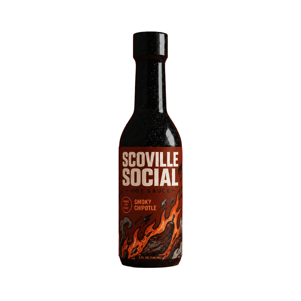 Scoville Social Hot Sauce Packaging - Scoville Social Smokey Chipotle