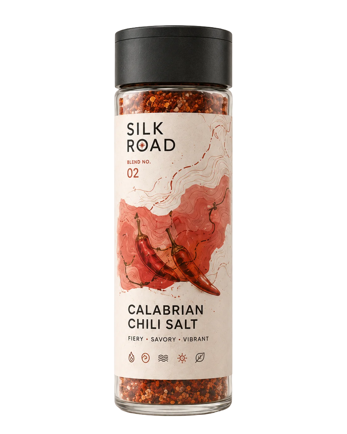 Silk Road Spices Packaging - Silk Road Calabrian Chili Salt