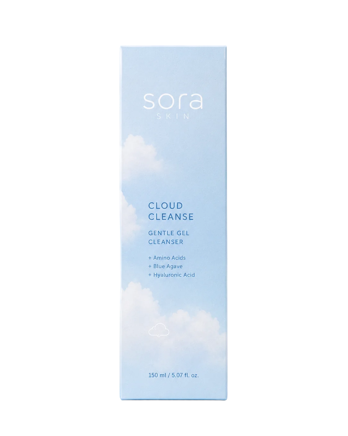 Sora Skincare Packaging - Sora Cloud Cleanse Box