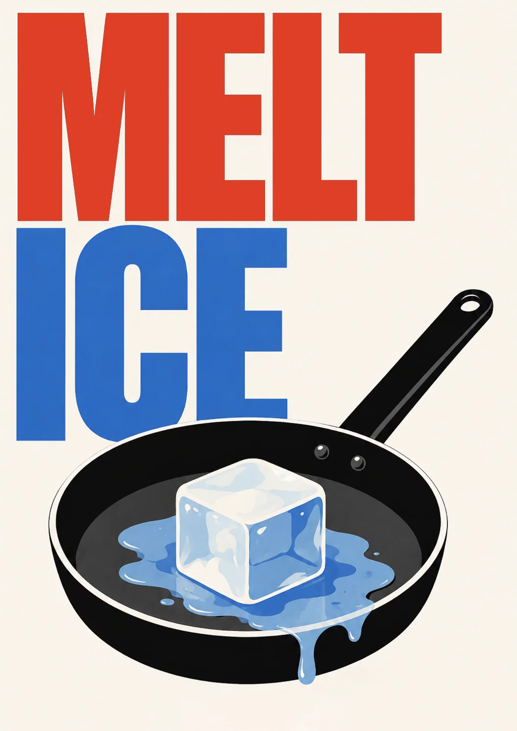 Melt ICE Poster - Melt Ice Poster