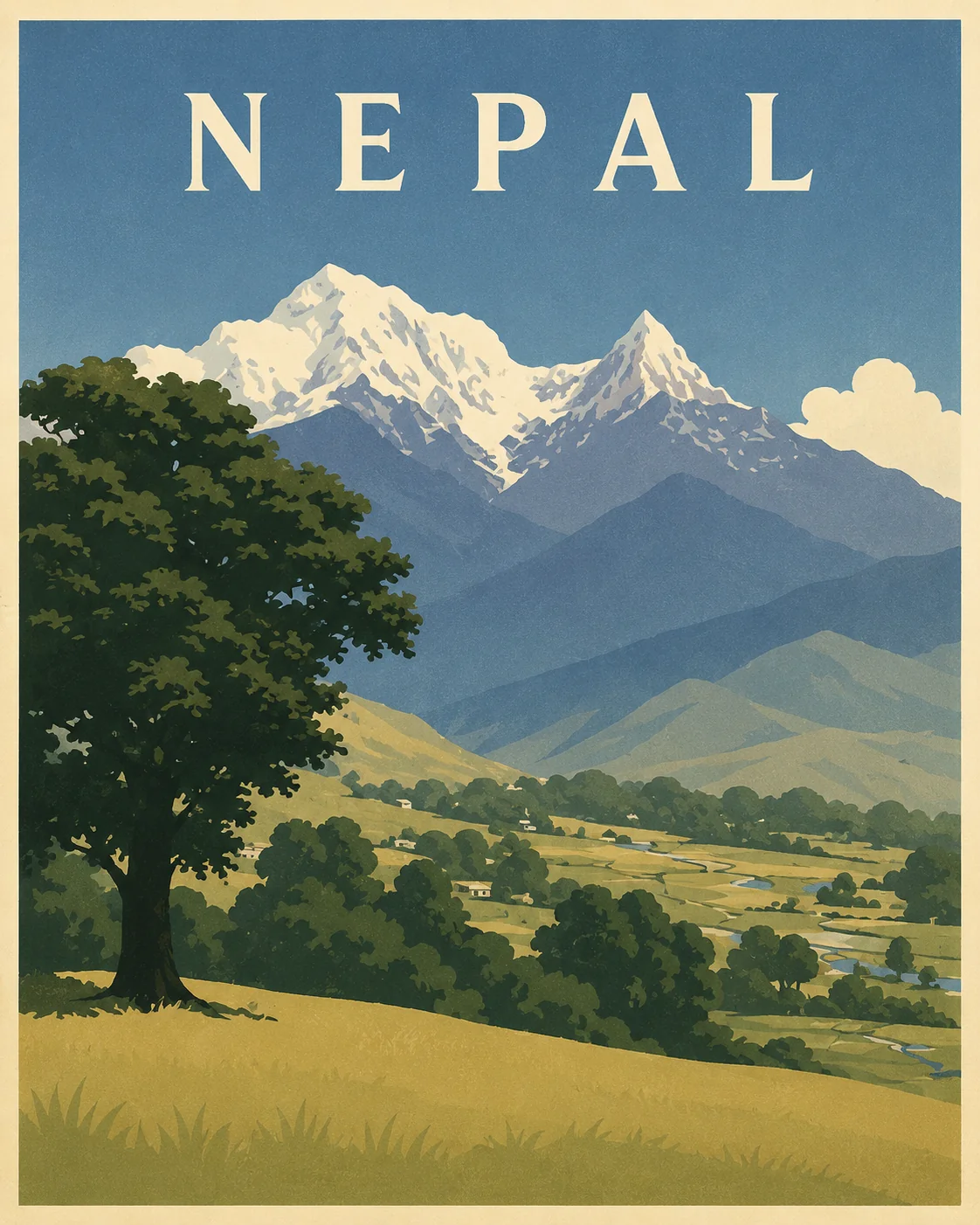 Nepal Posters - Nepal Poster 1