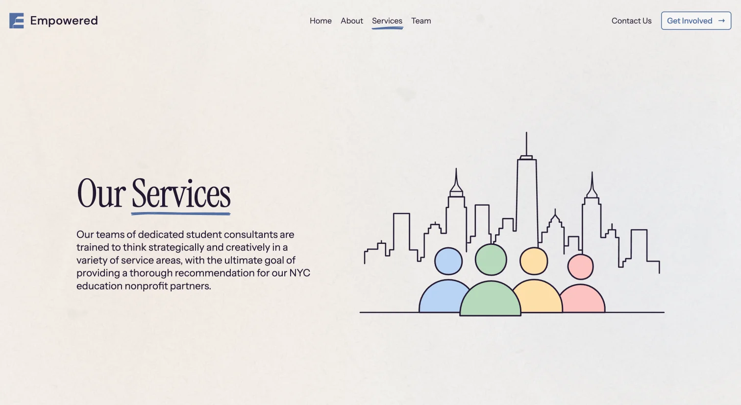 Empowered Website - Empowered Services Hero